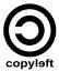 copyleft logo vector de Stock | Adobe Stock